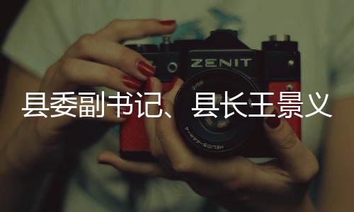 记副书作义调研食县委县长品安王景全工