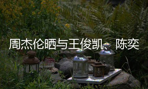 俊凯伦晒周杰与王奕迅合照火锅人一前三起吃陈 此