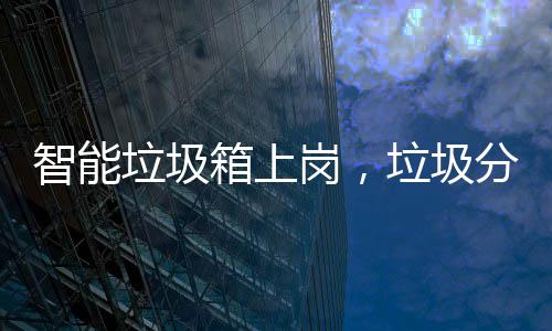 垃圾垃圾岗，工作分类智能看它箱上如何