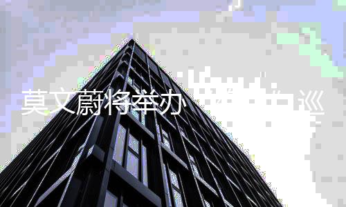 举办绝莫文遭网演唱友吐巡回宣传会 海报色蔚将槽