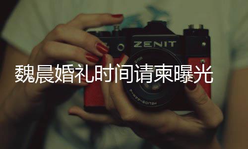 工作感谢大家的祝福应曝光婚礼时间室回魏晨魏晨请柬